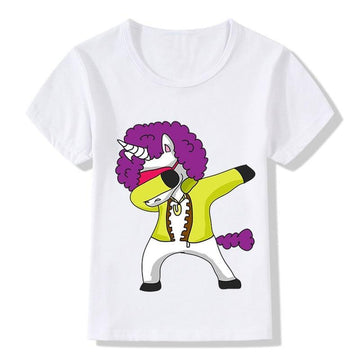 T-shirt Licorne qui Dab Humour Enfant