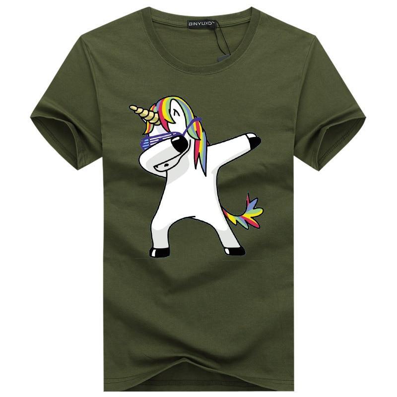 T-shirt Licorne qui Dab <br> Homme - Une Licorne