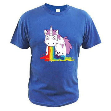 T-shirt Licorne Qui Vomit