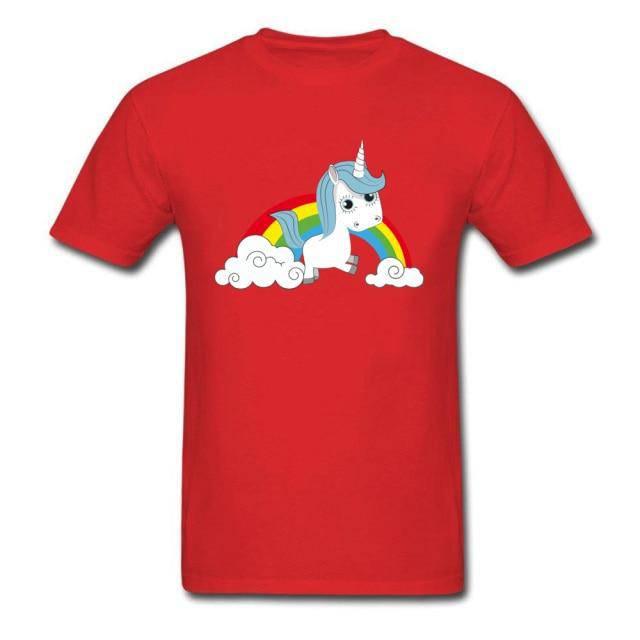T-shirt Punk Licorne Homme - Une Licorne