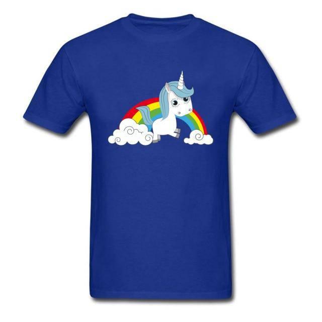 T-shirt Punk Licorne Homme - Une Licorne