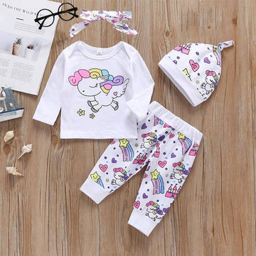 Tenue licorne complète pour bébé