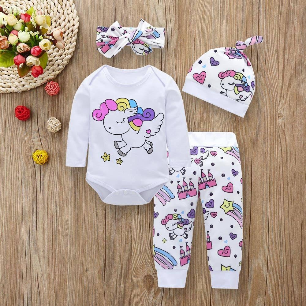 Tenue Licorne Complète pour Bébé - Une Licorne