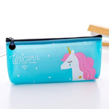 Trousse Licorne Turquoise