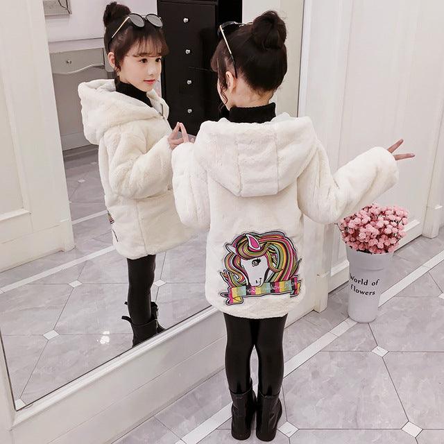 Veste Fourrure Licorne - Licorne