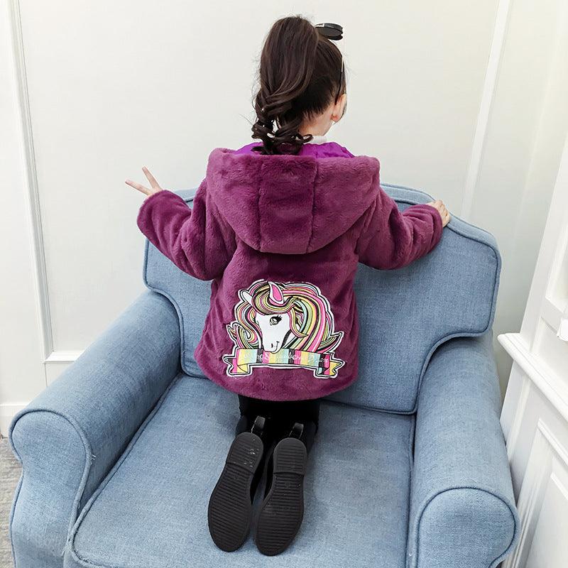 Veste Fourrure Licorne - Licorne