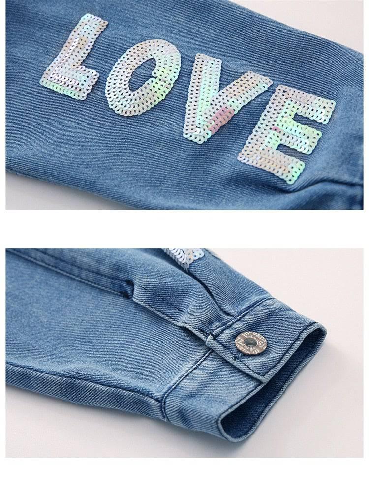 Veste Licorne Denim Fille - Licorne