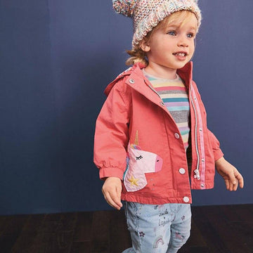 Veste Licorne Fille à Capuche