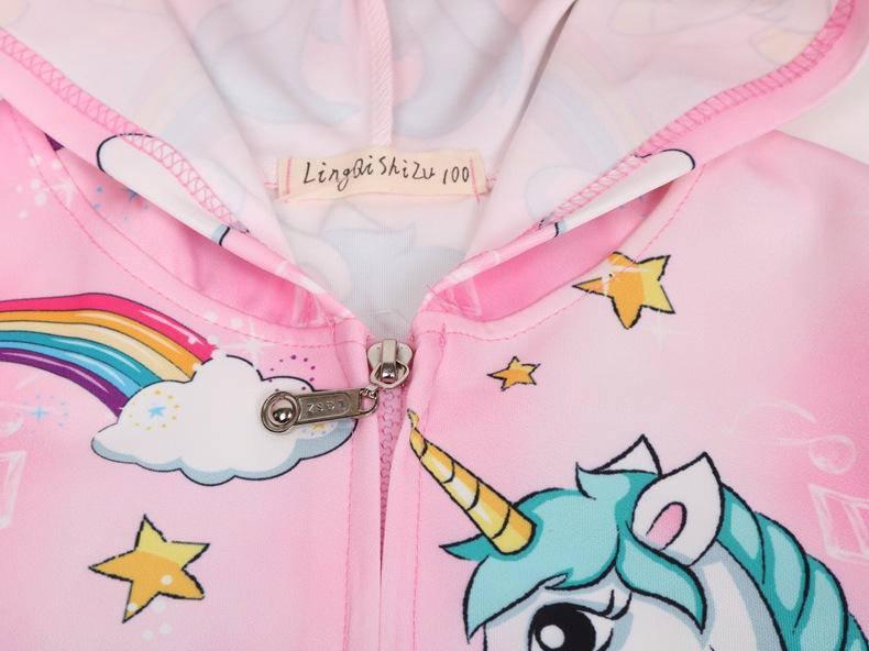 Veste Licorne Rose Enfant - Une Licorne
